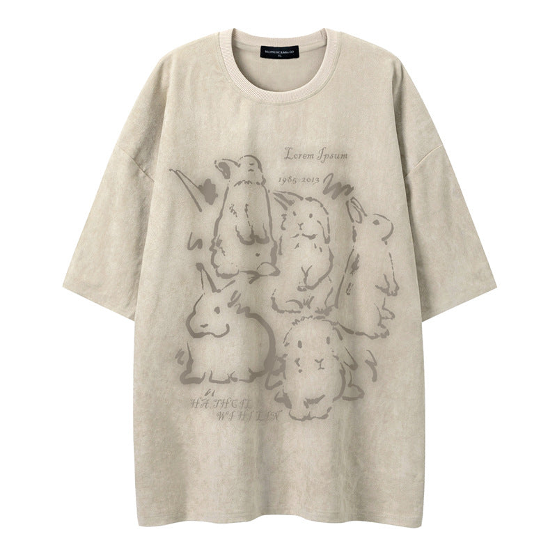 Printed Popular T-shirt For Men And Women