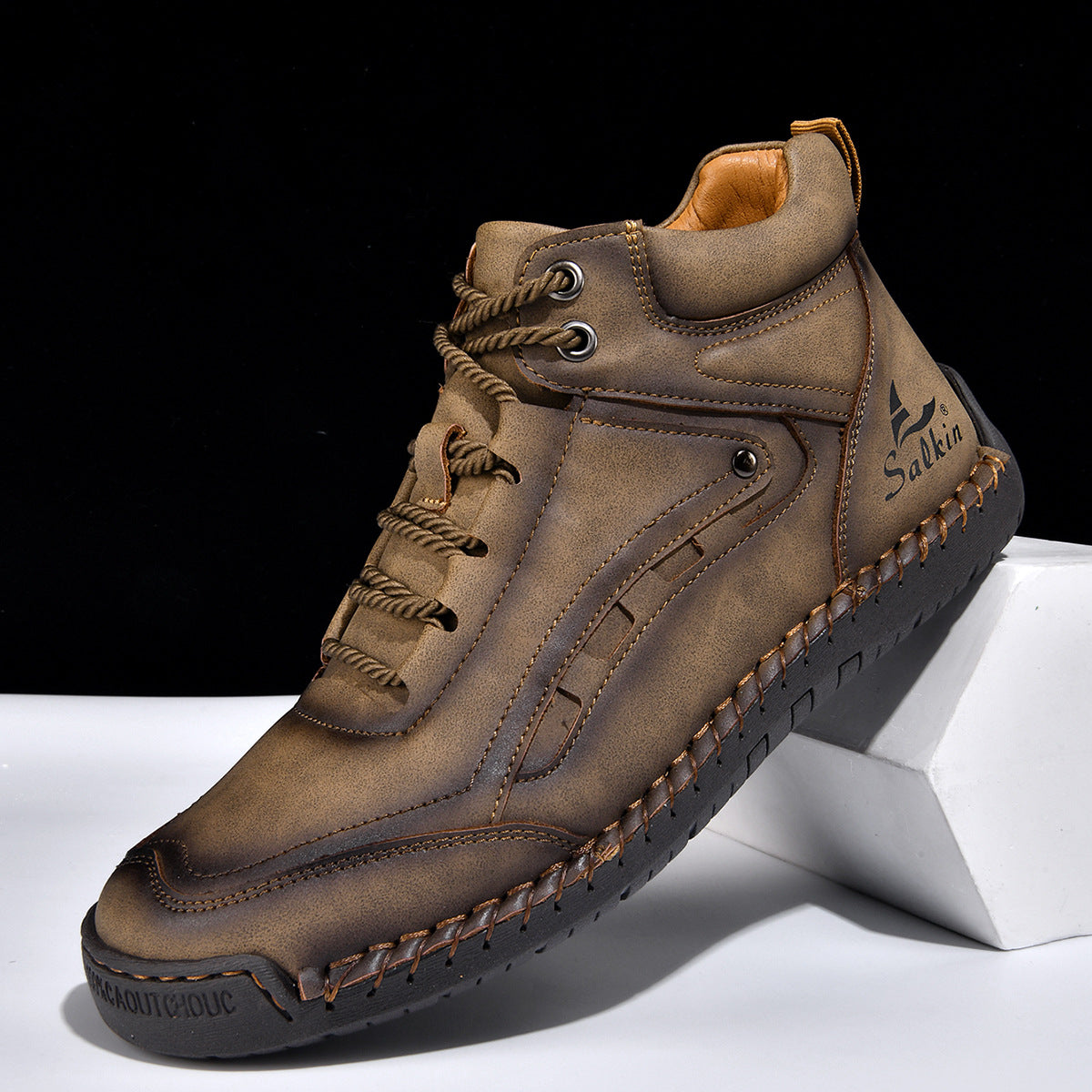 Hand-sewn Men's Casual Shoes