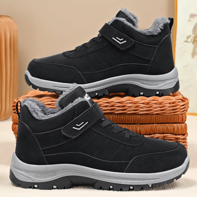High-top Outdoor Thick-soled Casual Fleece Snow Boots