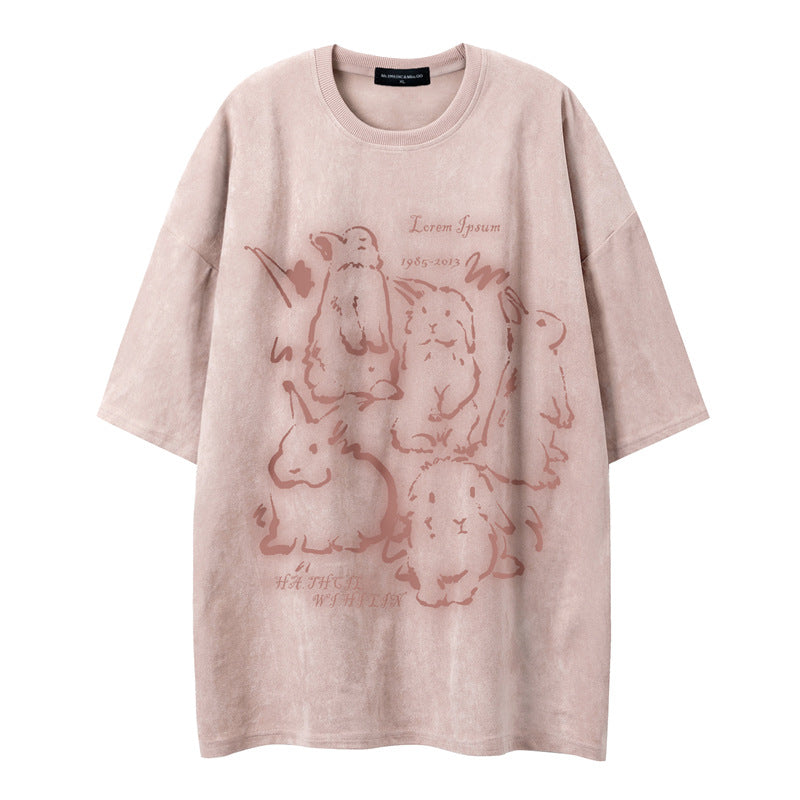 Printed Popular T-shirt For Men And Women