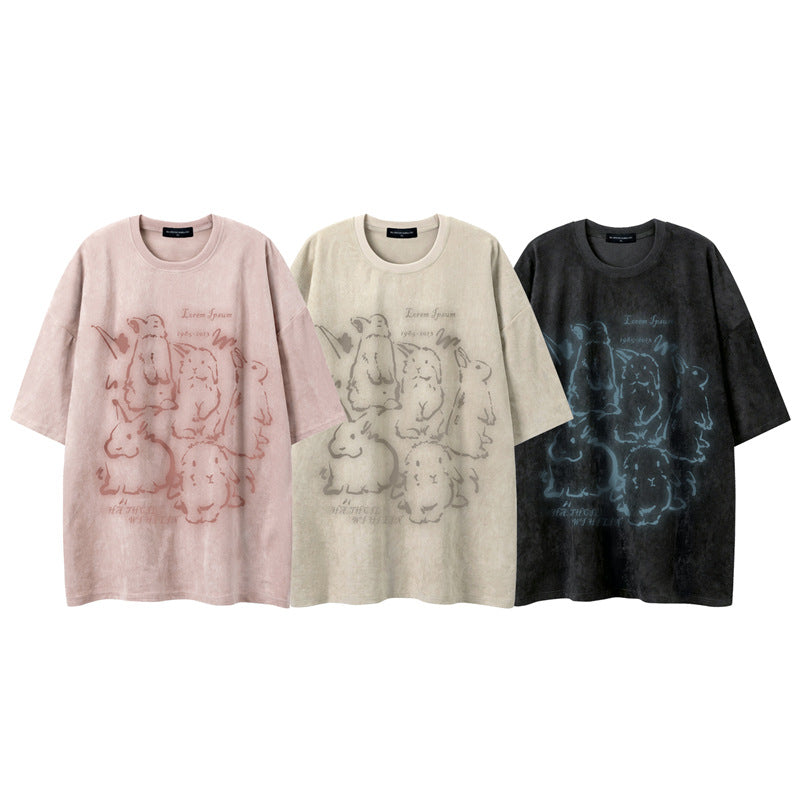 Printed Popular T-shirt For Men And Women