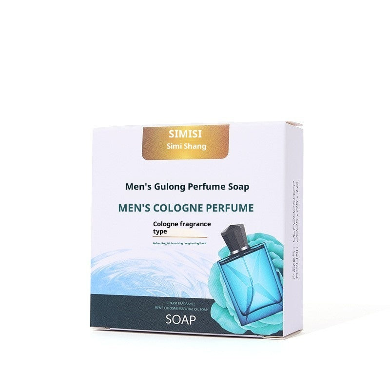 Men's Oil Control Anti-mite Cologne Perfume Bath Soap