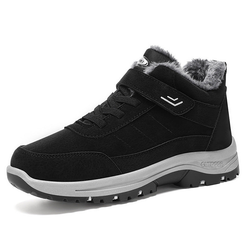 High-top Outdoor Thick-soled Casual Fleece Snow Boots