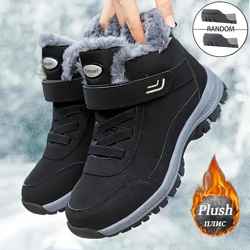 High-top Outdoor Thick-soled Casual Fleece Snow Boots