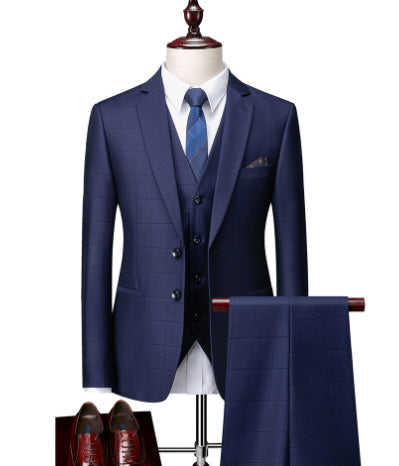 Black Men's Suit Business Suit